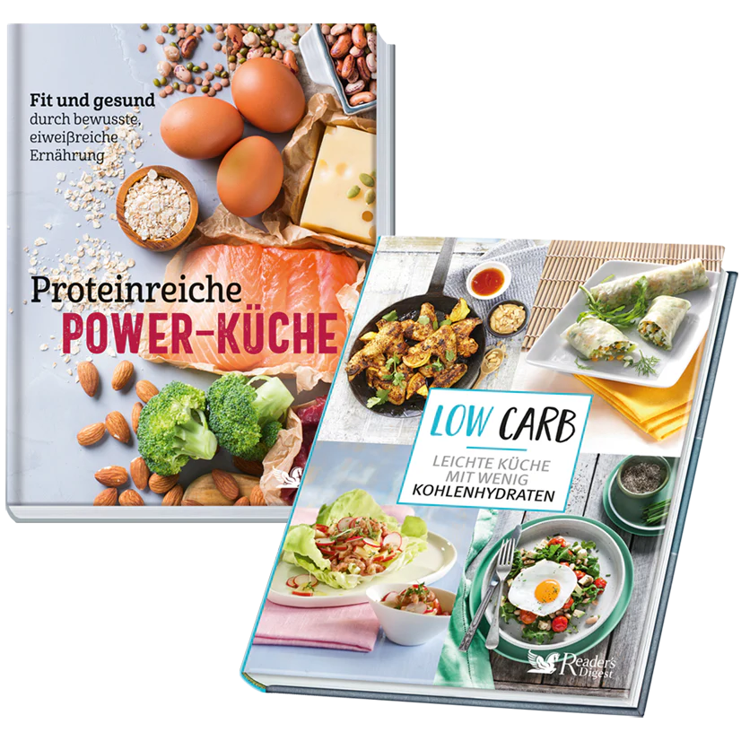 2er-Set: Low Carb + Proteinreiche Power-Küche