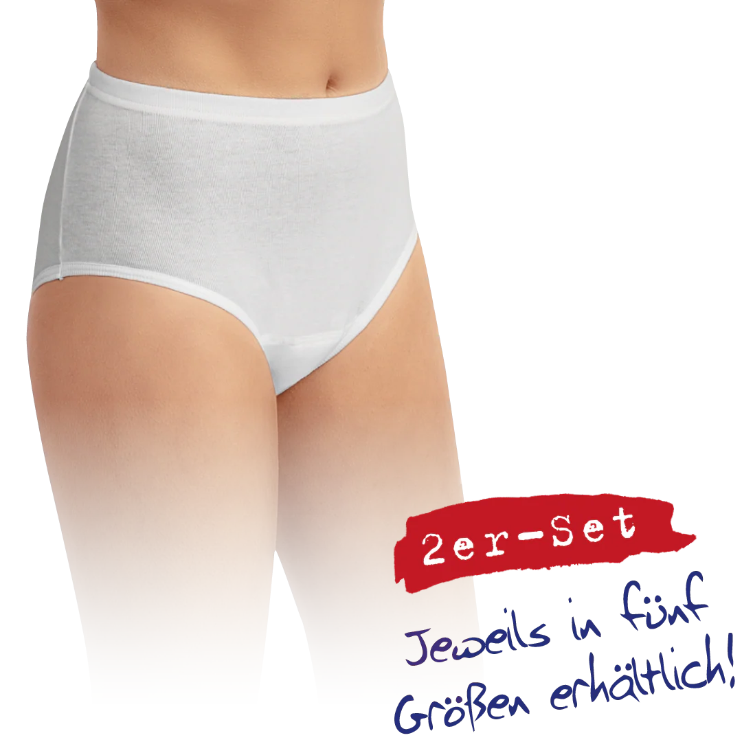 Damen-Inkontinenzslip (2er-Set)