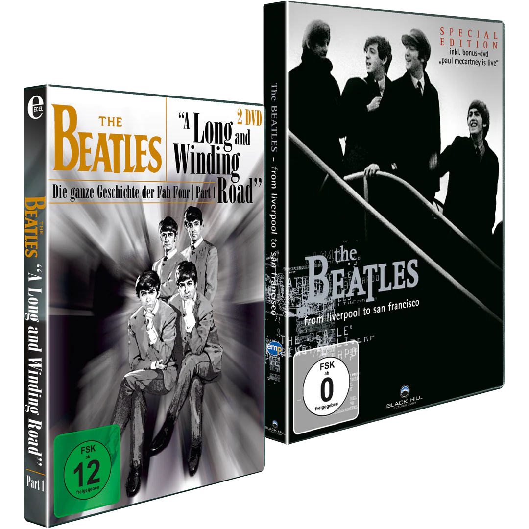 Beatles-DVD-Set: From Liverpool to San Francisco/A Long and Winding Road