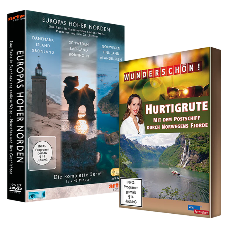 Skandinavien-Set: Europas hoher Norden + Hurtigrute