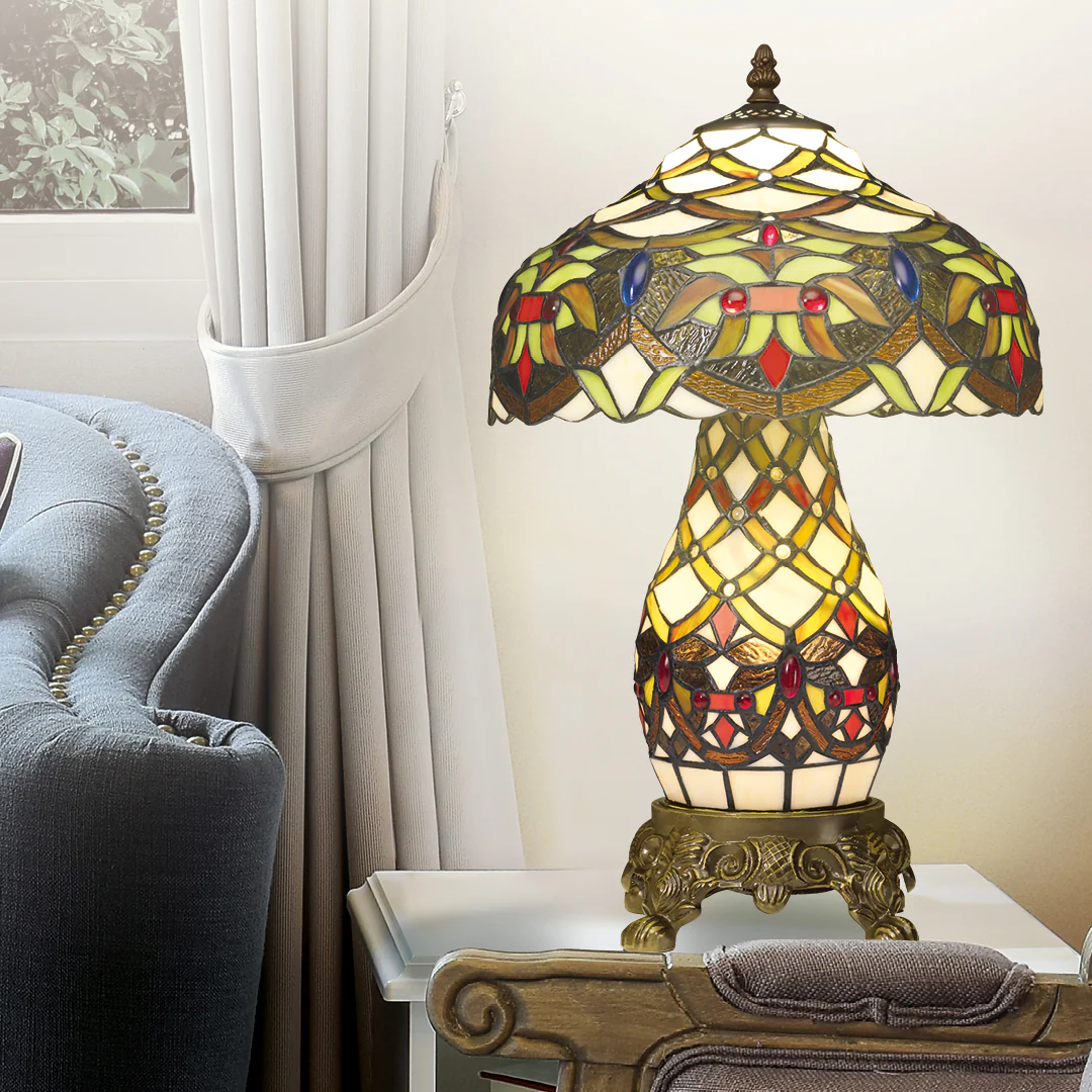 Lampe im Tiffany-Stil »Lumière de Paris« - Image 3