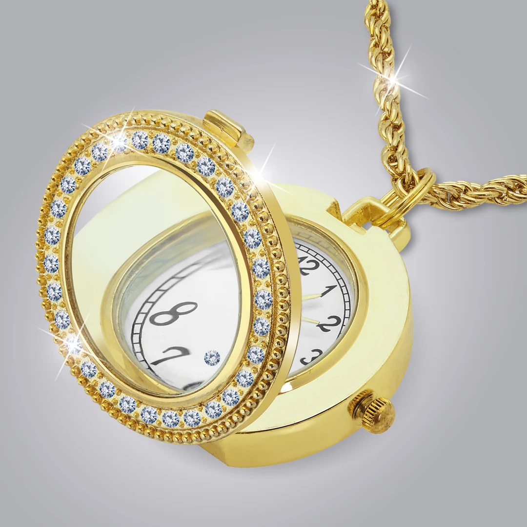 Lupenkette mit Uhr - Image 2