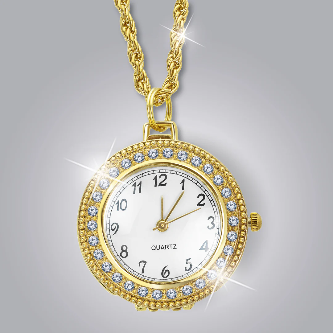 Lupenkette mit Uhr - Image 3