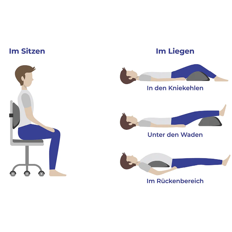 Rückenstützkissen mit Geleinlage - Image 7