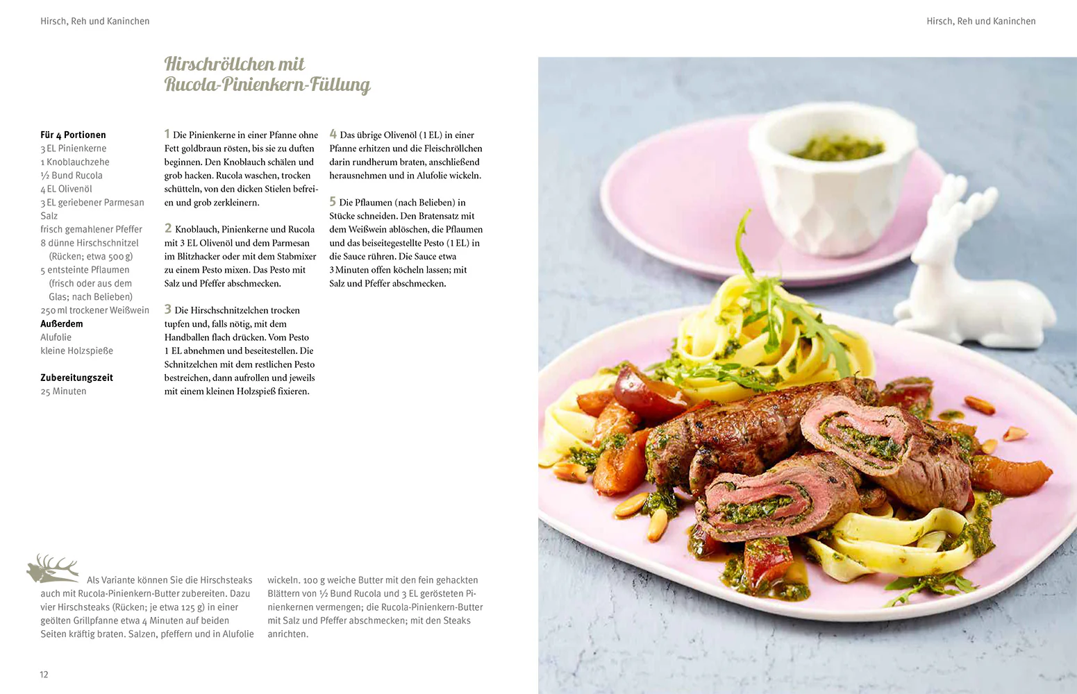 Set: Kochbuch "Wild und Geflügel" + Koch-/Bratschnüre - Image 4