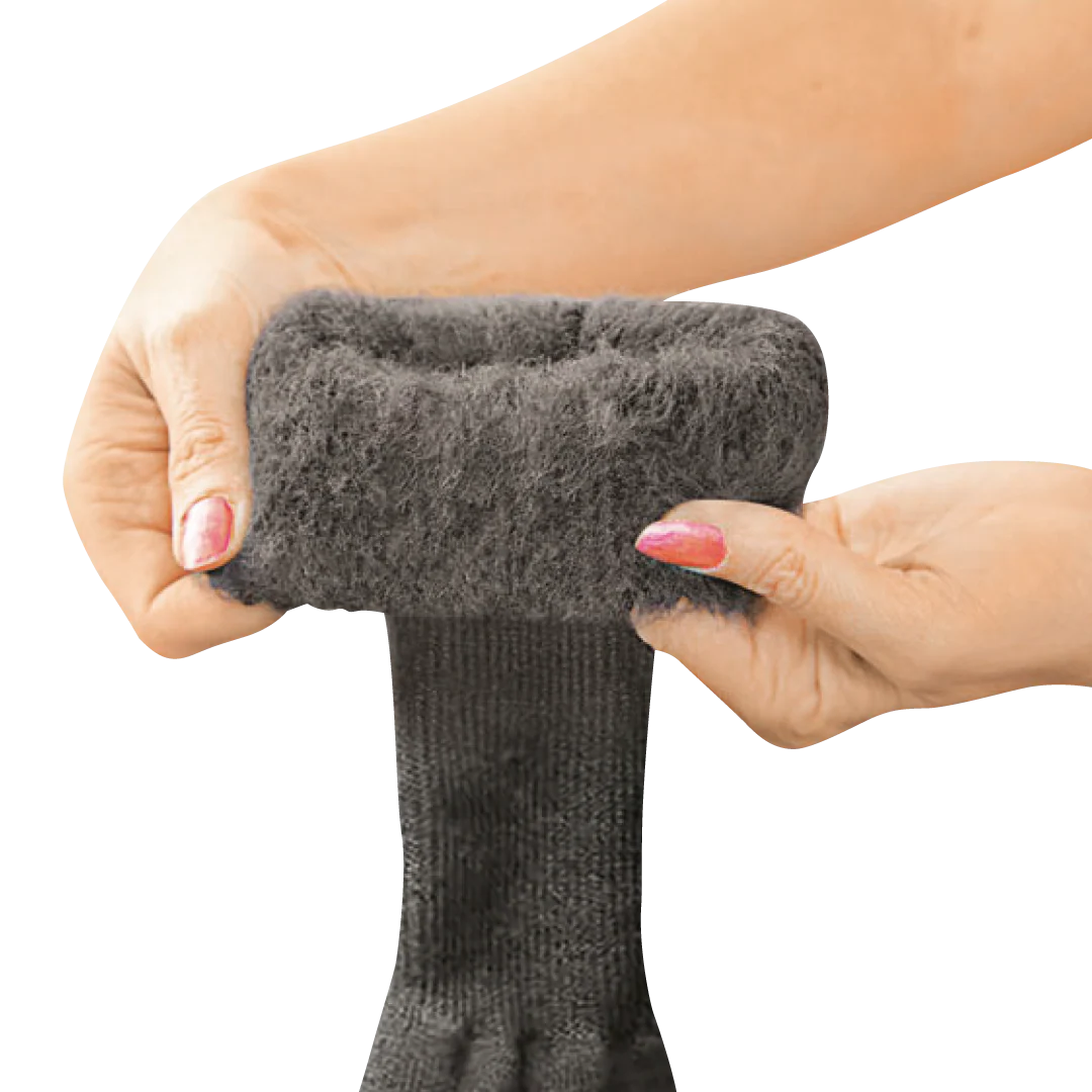 Wärmespeicher-Socken Damen (3 Paar, schwarz) - Image 3
